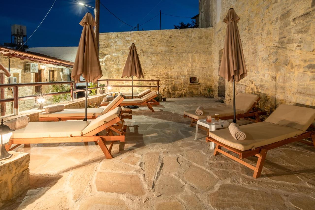 Draganigo Luxury Stone Houses 40 Min From Matala Ano Moulia Kültér fotó