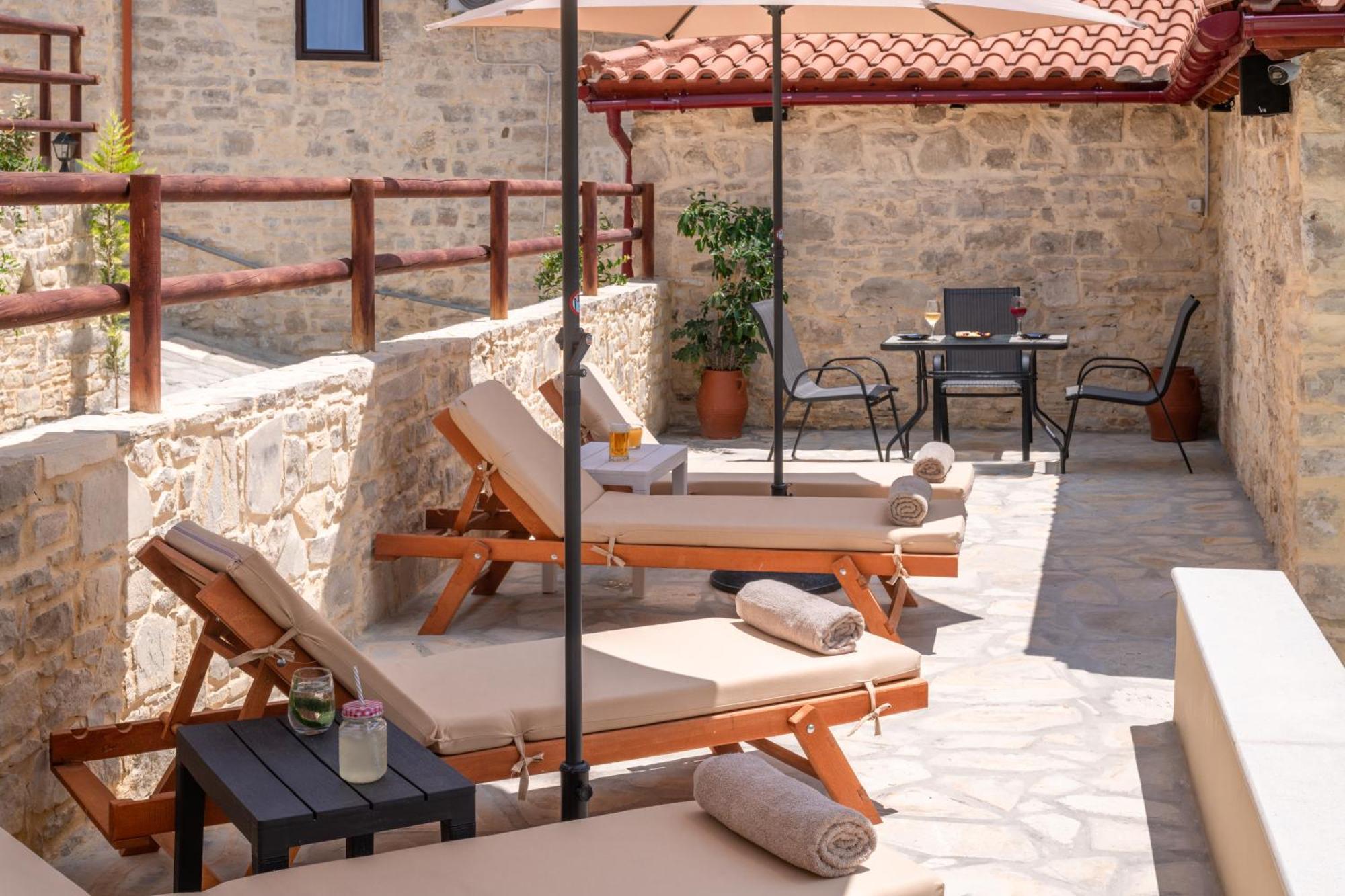 Draganigo Luxury Stone Houses 40 Min From Matala Ano Moulia Kültér fotó