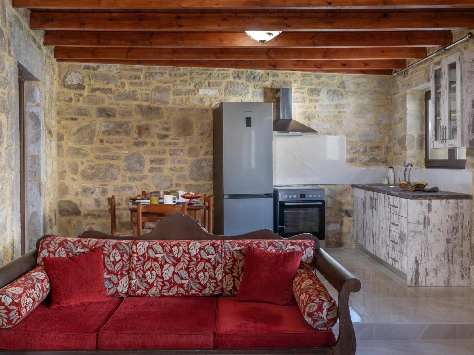 Draganigo Luxury Stone Houses 40 Min From Matala Ano Moulia Szoba fotó